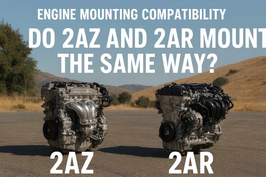 Do 2AZ and 2AR Mount the Same Way?