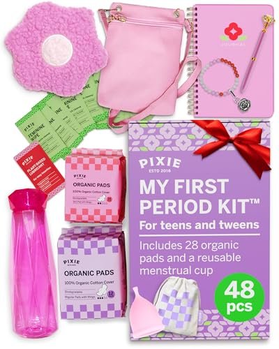 First Period Kit For Girls 9-12