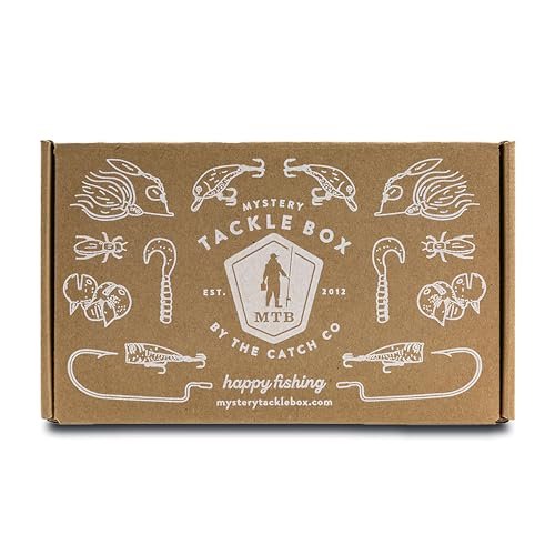 Catch Co Mystery Tackle Box Freshwater Largemouth And Smallmouth Bass Lures F...