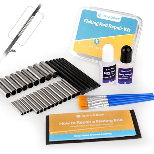 Fishing Rod Repair Kit Complete, Easy&quick Approach To Repair Broken Fishing...