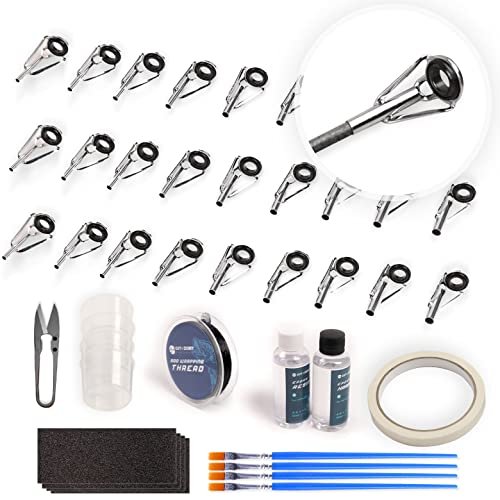 Ojy&doiiiy Fishing Rod Tip Repair Kit With Glue,complete Supplies For Fishing...