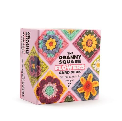 The Granny Square Flowers Card Deck: 50 Mix And Match Designs
