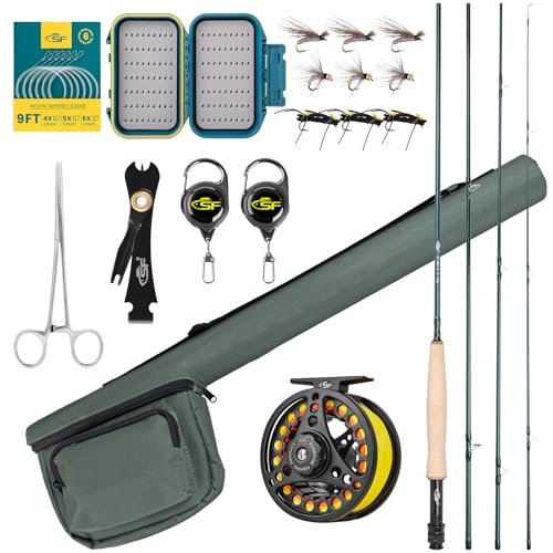 Sf Fly Fishing Rod Combo Starter Kit