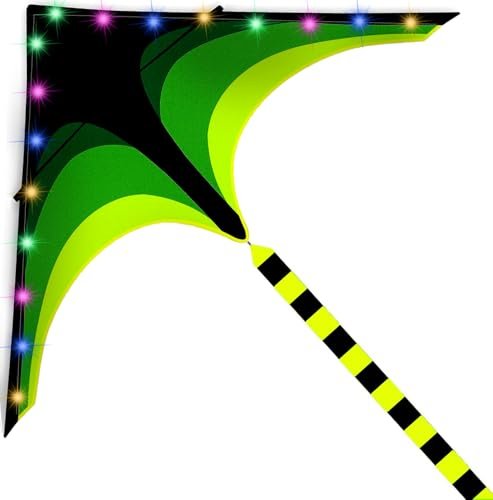 Hengda Kite Led Delta Kite With 30 Lights, Comes With Batteries Included, For...