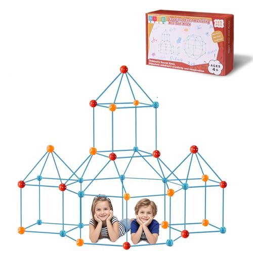Bzseed Fort Building Kit For Kids Diy Play Tent & Stem Construction Toys Ulti...