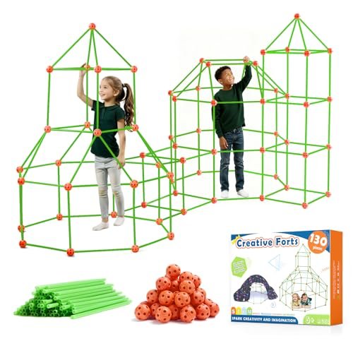 Tiny Land Fort Building Kit Creative Fort Indoor Outdoor For 5-12 Years Old B...