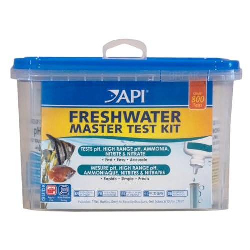 Api Freshwater Master Test Kit 800-test Freshwater Aquarium Water Master Test...