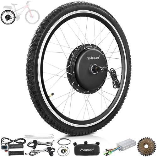 Voilamart Electric Bicycle Conversion Kit 48v 1000w Ebike 26