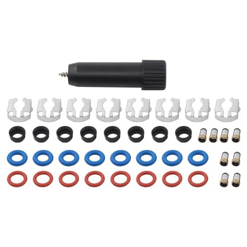 Motoku 8 Set Fuel Injector Repair Seal Kit W/micro Filter Removal Tool For Ch...