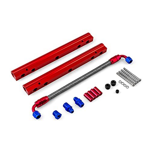 Speedmaster Pce137.1002 Chevy Sbc 350 Billet Aluminum Fuel Injector Rail Kit