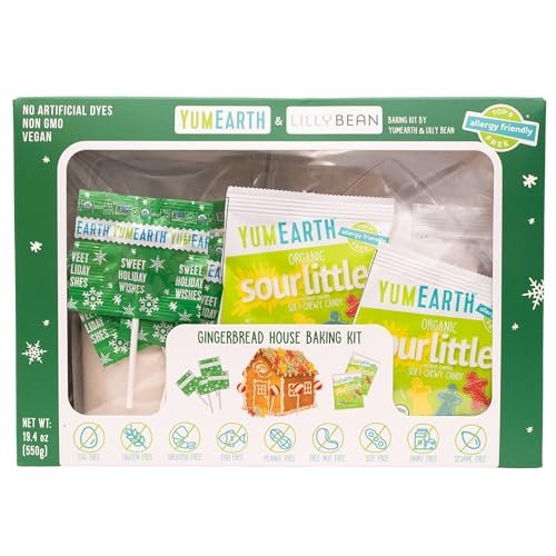 Yumearth Gingerbread House Baking Kit