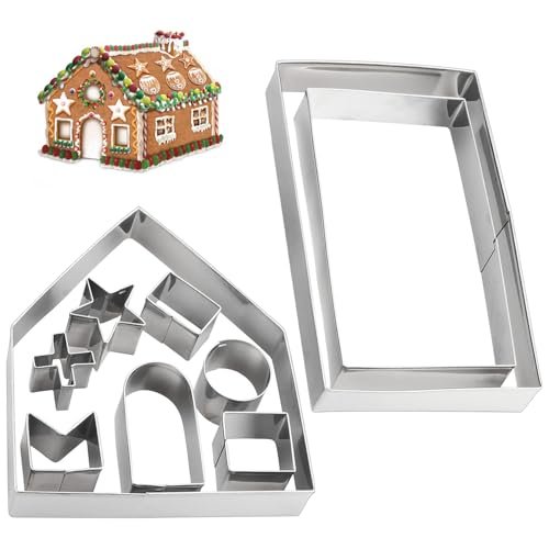 Gingerbread House Cookie Cutter Set