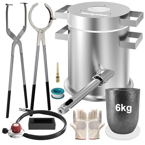 Nelyrho 6kg Propane Melting Furnace Kit