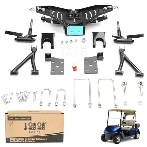 10l0l Golf Cart 6 Inch Heavy Duty A Arm Lift Kit For Ezgo Rxv 2008-2013 Elect...