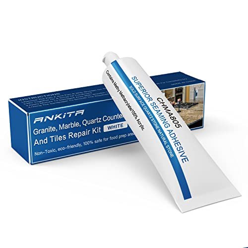 Quartz Countertop Repair Kit (white), Quick-drying Quartz Repair Kit For Edge...