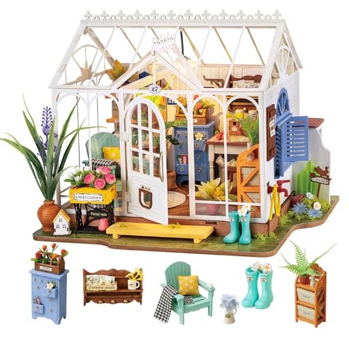 Rolife Diy Miniature Dollhouse Kit, Build 9.6