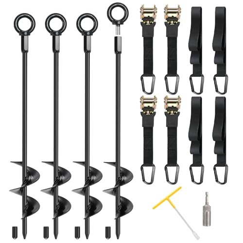 Ground Anchors, 4 Pack 18