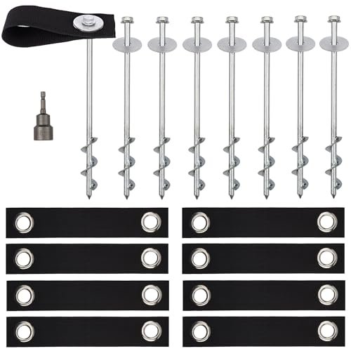 Trampoline Anchors High Wind Heavy Duty 12