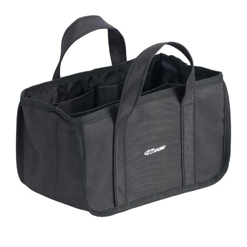 Guanjunx Pet Grooming Tote Bag, Organizer With 6 Large Pockets For Tools And ...