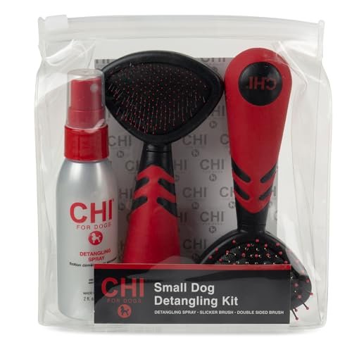 Chi For Dogs Small Dog Detangling Kit