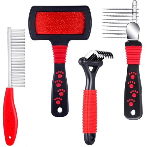 4 Pieces Pet Grooming Kit