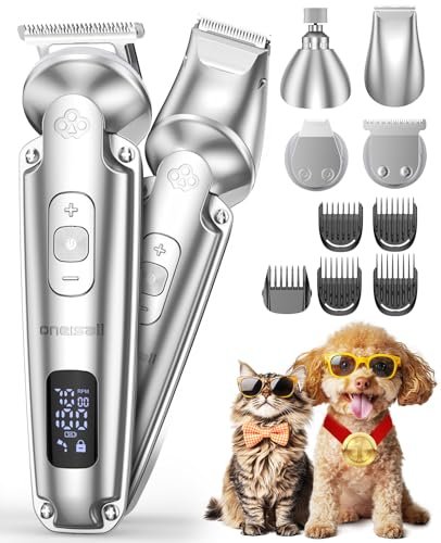 Oneisall Small Dog Clippers And Paw Trimmer With Low Noise, 4