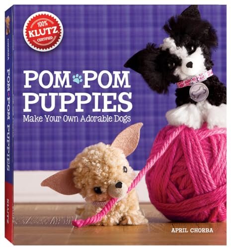 Klutz Pom-pom Puppies Craft Kit, 8