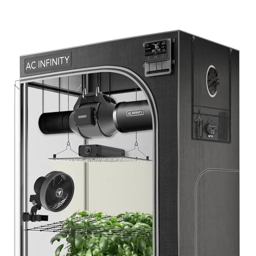 Ac Infinity Advance Grow System 3x3, 3-plant Kit, Wifi-integrated Grow Tent K...