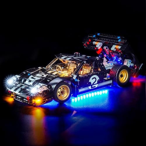 Brickbling Led Light Compatible With Lego Technic 1966 Ford Gt40 Mkii 42223
