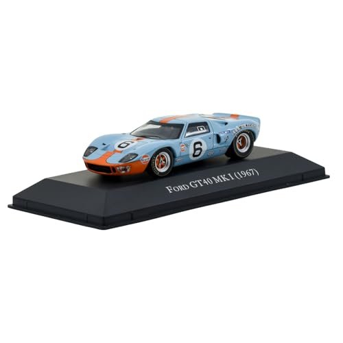Classic 1:43 American Gt40 Mk 1 1967 Diecast Car