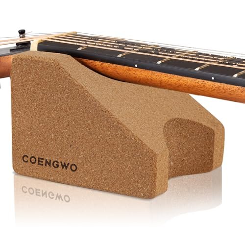 Coengwo Guitar Neck Rest, Guitar Neck Cradle Support Pillow String Instrument...