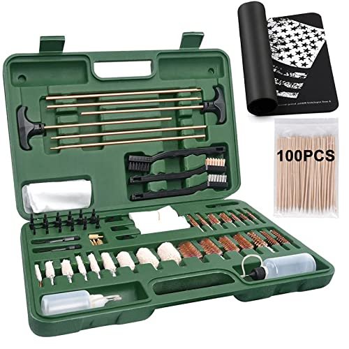 Iunio Gun Cleaning Kit, Universal Gun Cleaning, All Caliber, With Mat And Car...