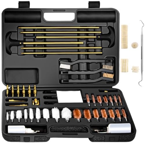 Bestnule Upgrade Brass Universal Gun Cleaning Kit For Rifles, Pistols,handgun...