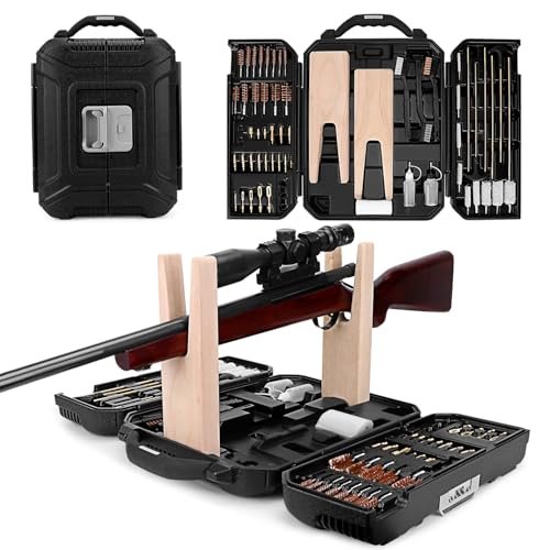 Universal Gun Cleaning Kit For All Caliber Compatible With Pistol Rifle Handg...