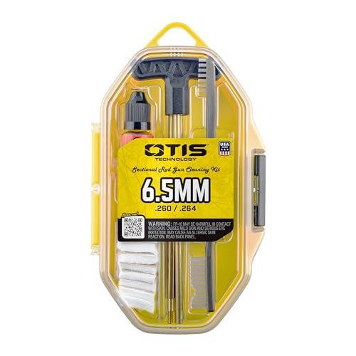 Otis 6.5mm Rifle Cleaning Kit | Comprehensive Kit With Brass Components, Bore...