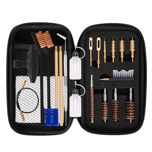 Boosteady Universal Handgun Cleaning Kit .22,.357,.38,9mm,.45 Caliber Pistol ...