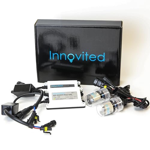 Innovited H11 H9 H8 5000k Hid Xenon Bulb X 1 Pair Bundle With 2 X 55w Platinu...