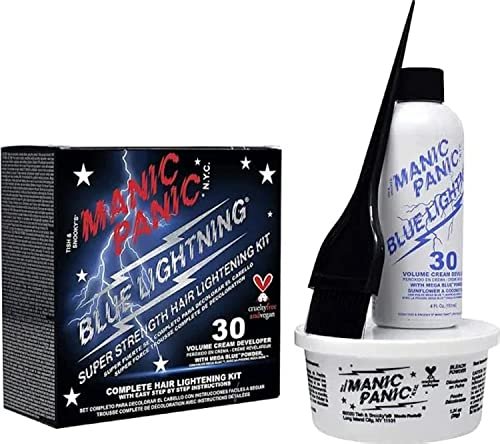 Manic Panic Blue Lightning Hair Bleach Kit