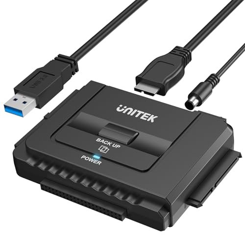 Unitek Usb 3.0 To Ide And Sata Converter External Hard Drive Adapter Kit For ...