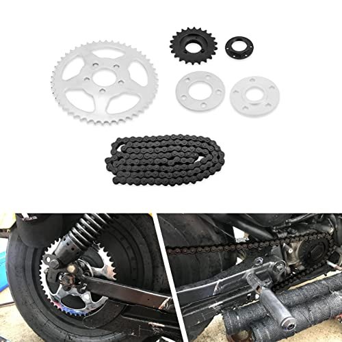 Wsays Belt To Chain Drive Transmission Sprocket Conversion Kit Compatible Wit...