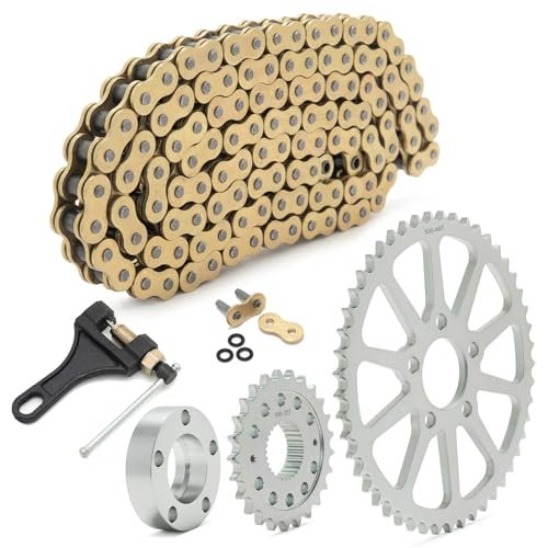 Tofr Chain Sprocket Conversion Kit Drive Transmission For Harley Softail Dyna...