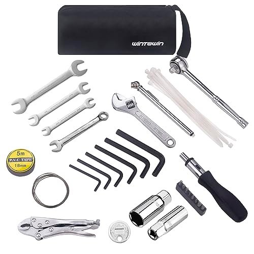 Wintowin Compact Motorcycles Repair Tool Kit Compatible With Harley Hd Motorc...
