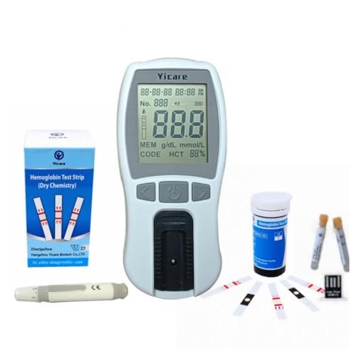 Hemoglobin Meter Hemoglobin Test Meter Hemoglobin Test Kit Hemoglobin Analyze...