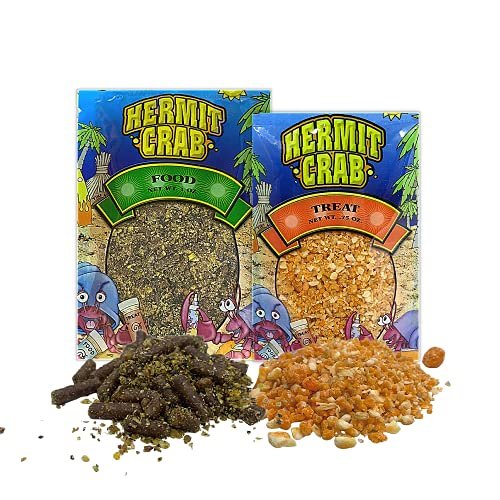 Needzo Hermit Crab Food And Treat Starter Kit Bundle All In One Natural Suppl...