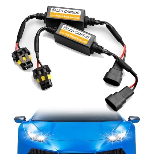 Hirificing 2pcs Car Led Headlight Decoder, 9006/9005 Blinker Resistor Hid Led...