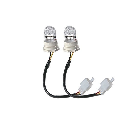 Smallfatw White Light Hide Away Strobe Bulbs For 80w / 120w / 160w Kits Headl...