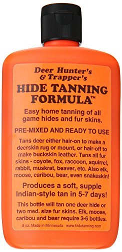 Deer Hunter's & Trapper's Hide Tanning Formula, 8 Oz