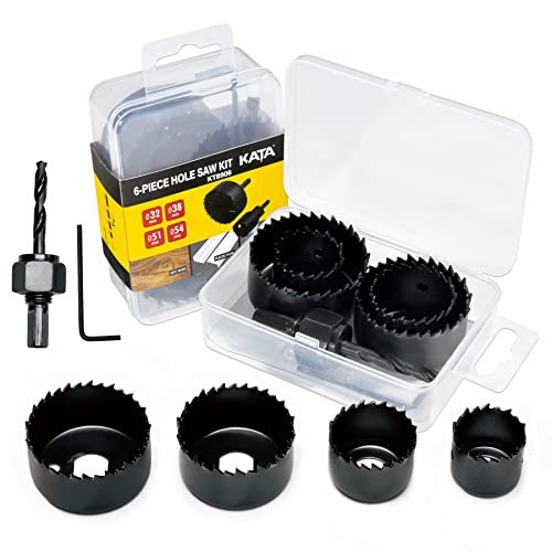 Kata 6pcs Hole Saw Kit 1-1/4