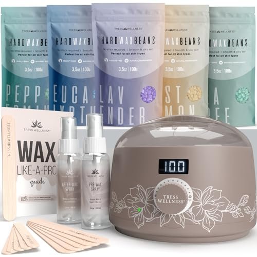 Tress Wellness Waxing Kit For Sensitive Skin