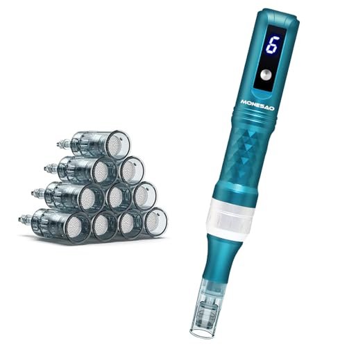 Home Use Derma Roller Pen Skin Care Beauty Kit Tool For Face Hair Beard